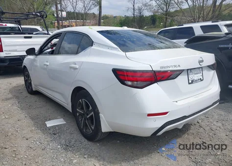 2025 Nissan Sentra Sv from USA, damaged, VIN 3N1AB8CV9SY254354